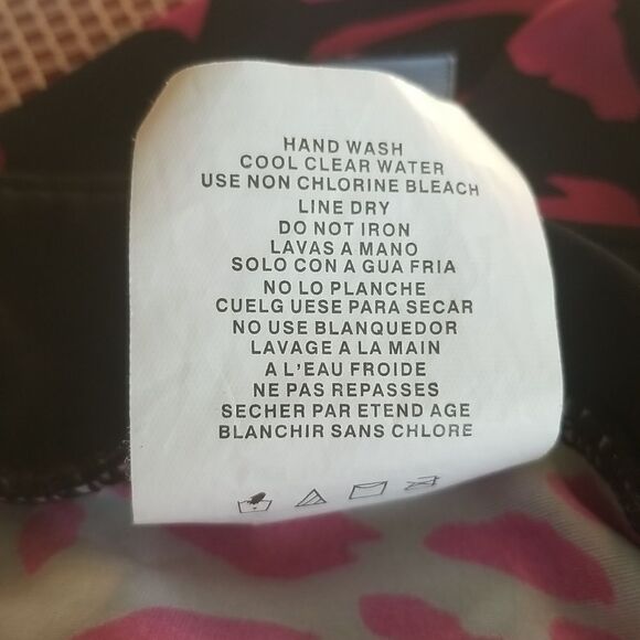 INC Internationals Concepts Animal Print One Piece Swimsuit SZ 10 - Picture 8 of 8